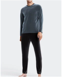 Pyjama En Coton Et Velours Impetus N78 (BLJ5J)