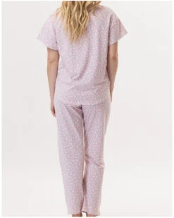 Pyjama Le Chat Calisson (Rose) -Sloggi Soldes Boutique pyjama le chat calisson rose 2