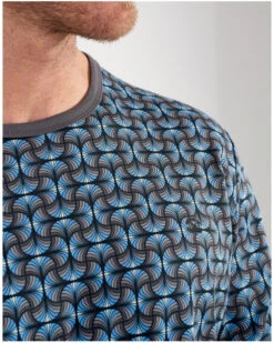 Pyjama Long 100% Coton Interlock HOM Aloys (Papyrus) -Sloggi Soldes Boutique pyjama long 100 coton interlock hom aloys papyrus 5