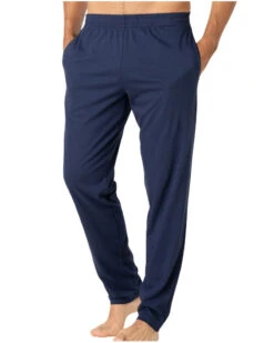 Pyjama Long Col V 100% Coton Eminence Club (Marine) -Sloggi Soldes Boutique pyjama long col v 100 coton eminence club marine 2