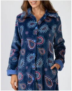 Robe De Chambre Polaire Massana (Multicolore) -Sloggi Soldes Boutique robe de chambre polaire massana multicolore 2