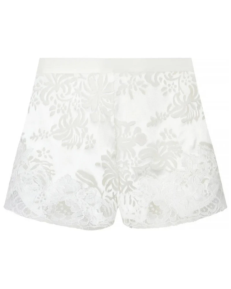 Short En Soie Dévorée Lise Charmel Bellissime Amour (Ecru Nacre) 2 Short En Soie Dévorée Lise Charmel Bellissime Amour (Ecru Nacre) – Image 2