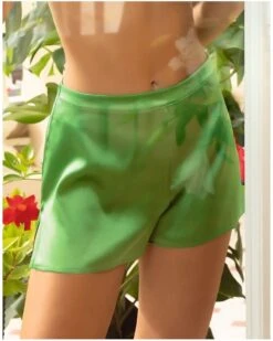 Short Soie Lise Charmel Dressing Floral (Dressing Emeraude)