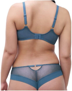 Shorty Chantelle Fleurs Signature (Bleu Jeans) -Sloggi Soldes Boutique shorty chantelle fleurs signature bleu jeans 5