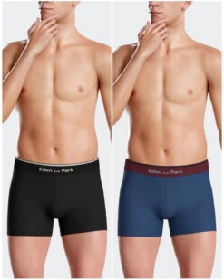 Shorty En Jersey Eden Park H77P2 BL034 (lot De 2)