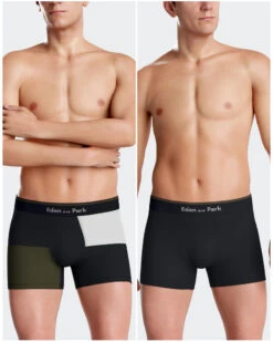 Shorty En Jersey Eden Park H78P2 NBD04 (Lot De 2)