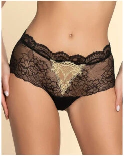 Shorty Lise Charmel Sublime En Or (Noir Eclat) -Sloggi Soldes Boutique shorty lise charmel sublime en or noir eclat 6