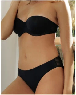 Slip Antigel New Apesanteur (Noir) -Sloggi Soldes Boutique slip antigel new apesanteur noir 1 3