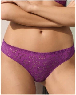 Simone Perele Slip Simone Pérèle Oisive (Violet Divine)