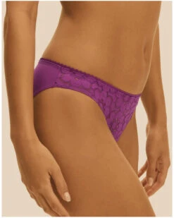 Simone Perele Slip Simone Pérèle Oisive (Violet Divine) -Sloggi Soldes Boutique slip simone perele oisive violet divine 4