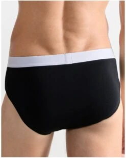 Slip Sloggi Men GO ABC (Lot De 2) (Noir) -Sloggi Soldes Boutique slip sloggi men go abc lot de 2 noir 2