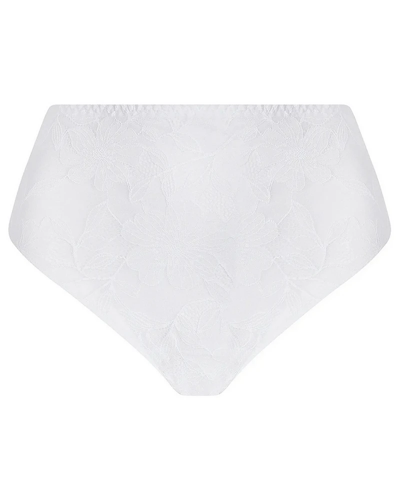 Slip Taille Haute Antigel Dentelle Rebelle (Blanc) 2 Slip Taille Haute Antigel Dentelle Rebelle (Blanc) – Image 2
