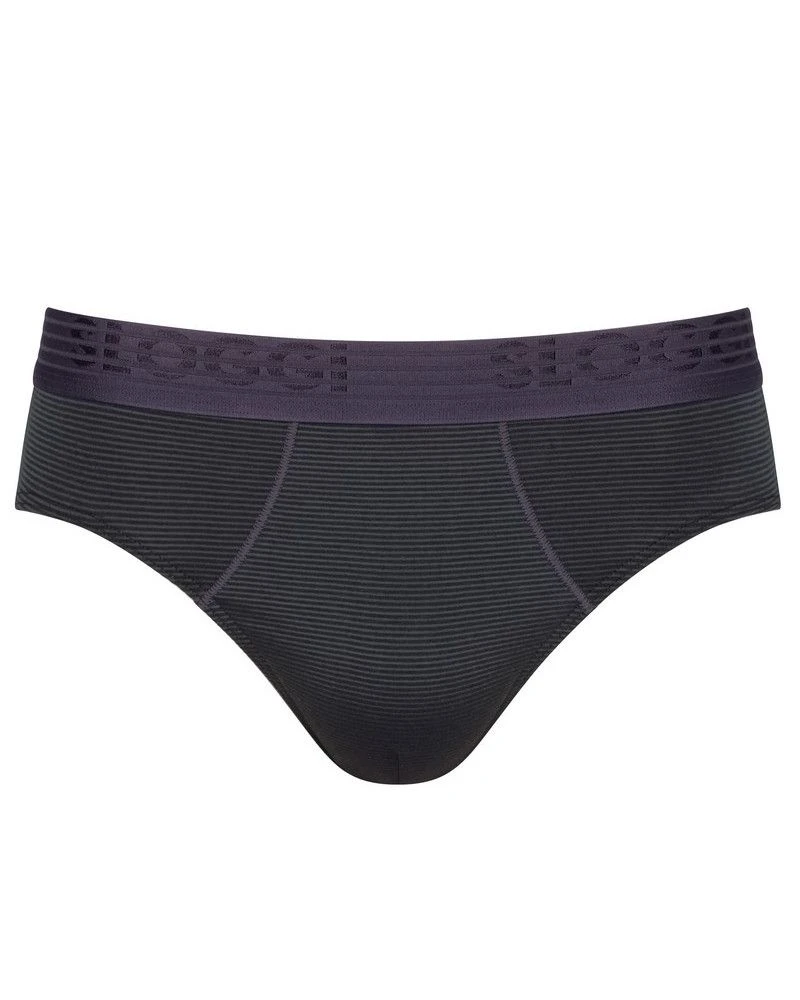 Slips Midi Ever Cool Sloggi For Men (Lot De 2) Noir 4 Slips Midi Ever Cool Sloggi For Men (Lot De 2) Noir – Image 4