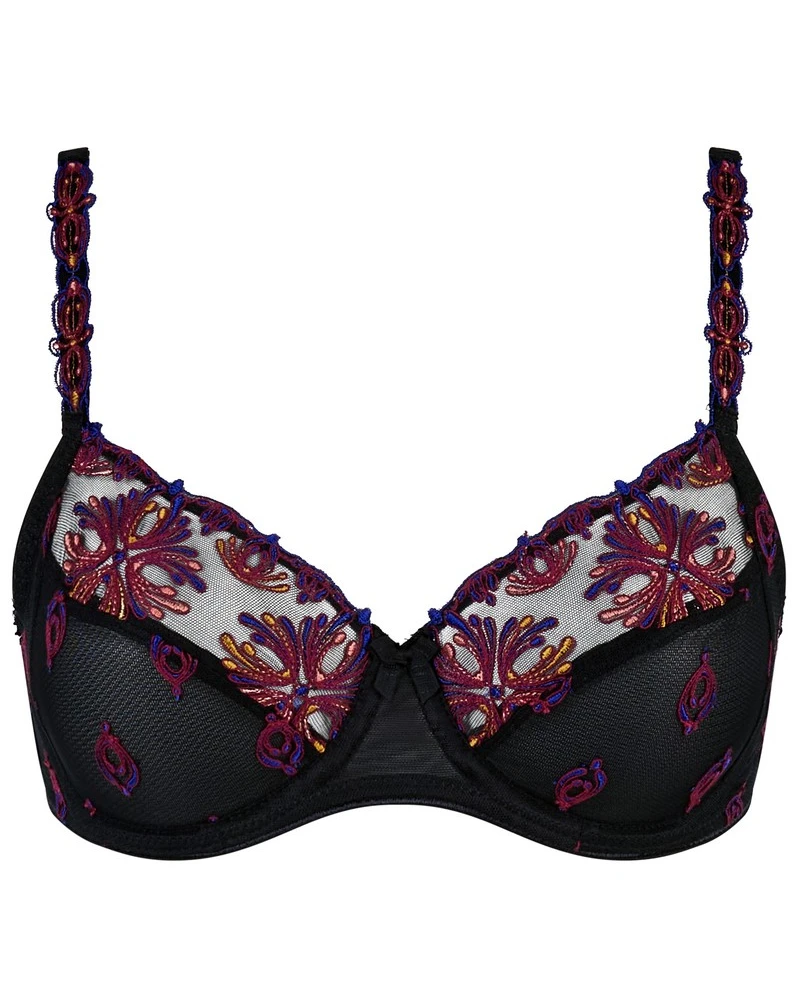 Soutien-gorge 3 Parties Chantelle Champs-Elysées (Noir Joyaux) 2 Soutien-gorge 3 Parties Chantelle Champs-Elysées (Noir Joyaux) – Image 2