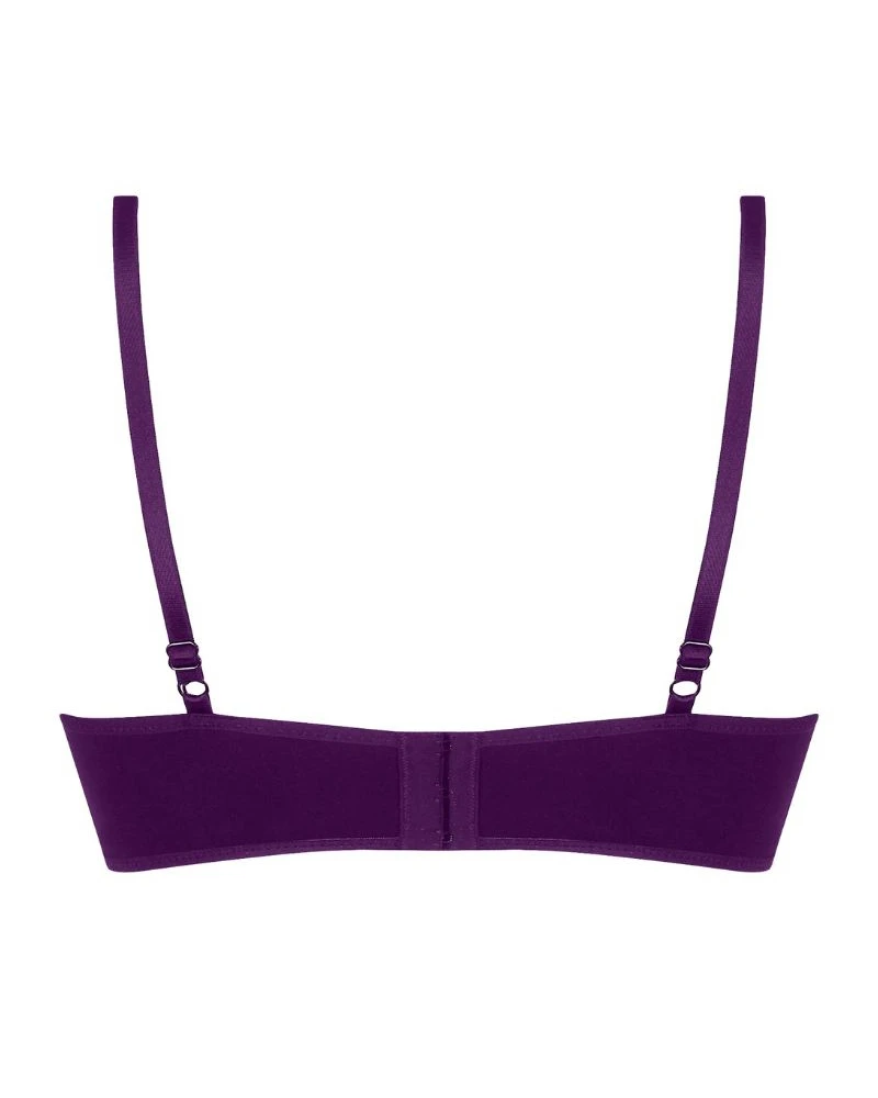 Soutien-gorge Bandeau Coque Lise Charmel Sensation Plaisir (Purple Désir) 6 Soutien-gorge Bandeau Coque Lise Charmel Sensation Plaisir (Purple Désir) – Image 6