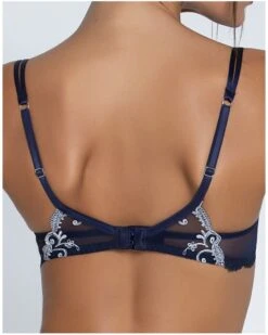 Soutien-gorge Coque Lise Charmel Déesse En Glam (Marine Argent) -Sloggi Soldes Boutique soutien gorge coque lise charmel deesse en glam marine argent 6