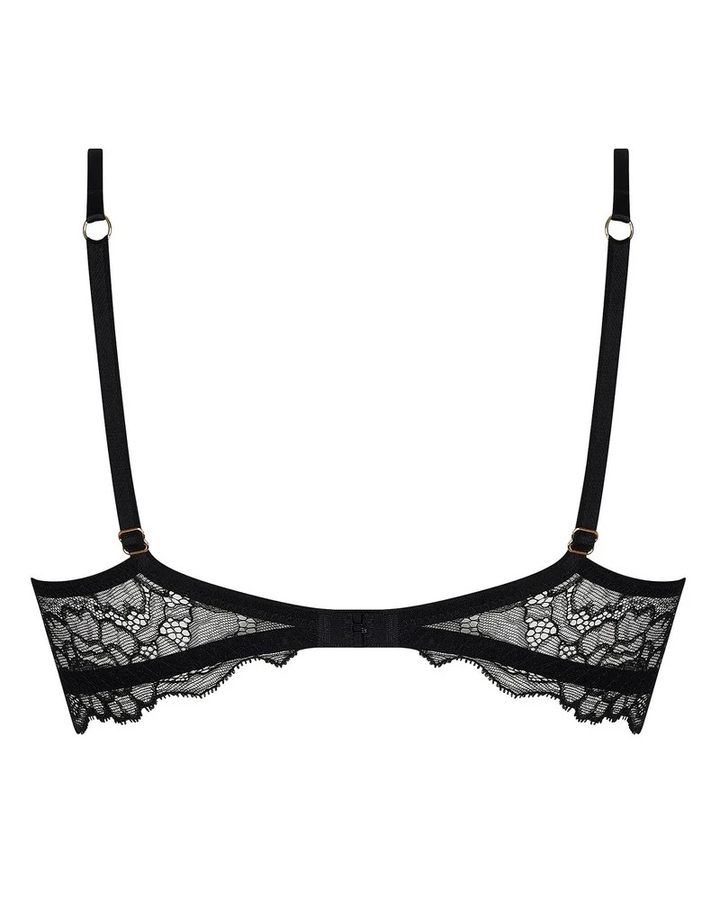 Soutien-gorge Coque Lise Charmel Sublime En Or (Noir Eclat) 5 Soutien-gorge Coque Lise Charmel Sublime En Or (Noir Eclat) – Image 5