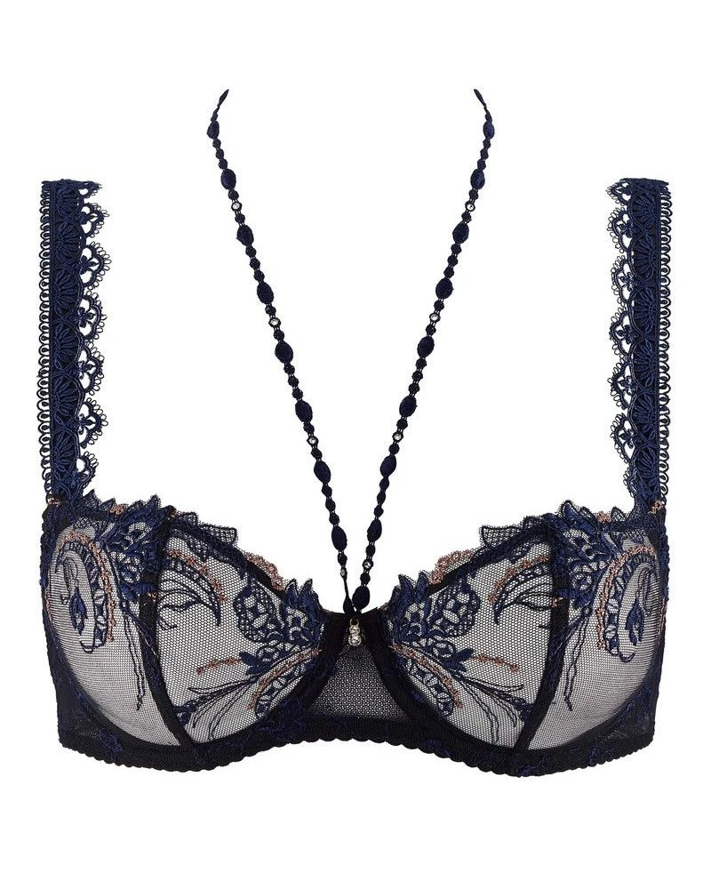 Soutien-gorge Corbeille Aubade Amour Précieux (Cosmic Blue) 2 Soutien-gorge Corbeille Aubade Amour Précieux (Cosmic Blue) – Image 2