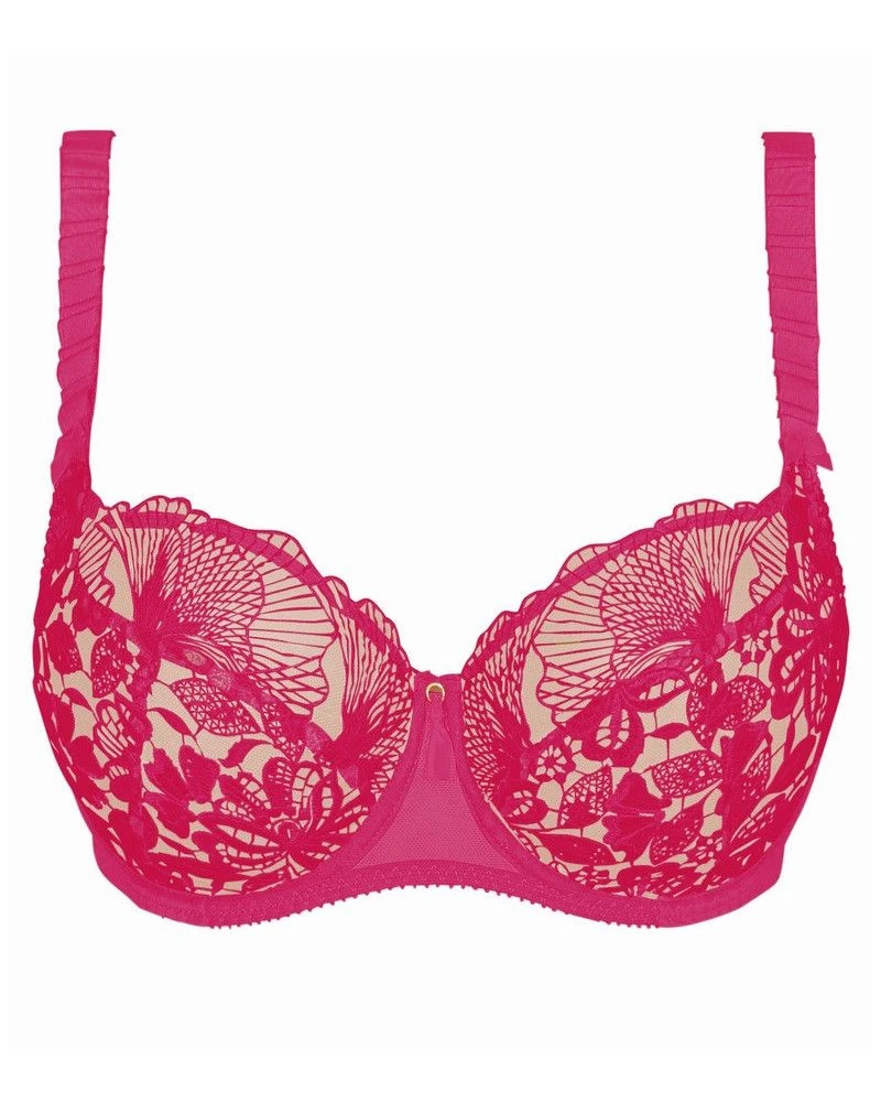 Soutien-gorge Corbeille Avec Armatures Empreinte Agathe (Camélia) 2 Soutien-gorge Corbeille Avec Armatures Empreinte Agathe (Camélia) – Image 2
