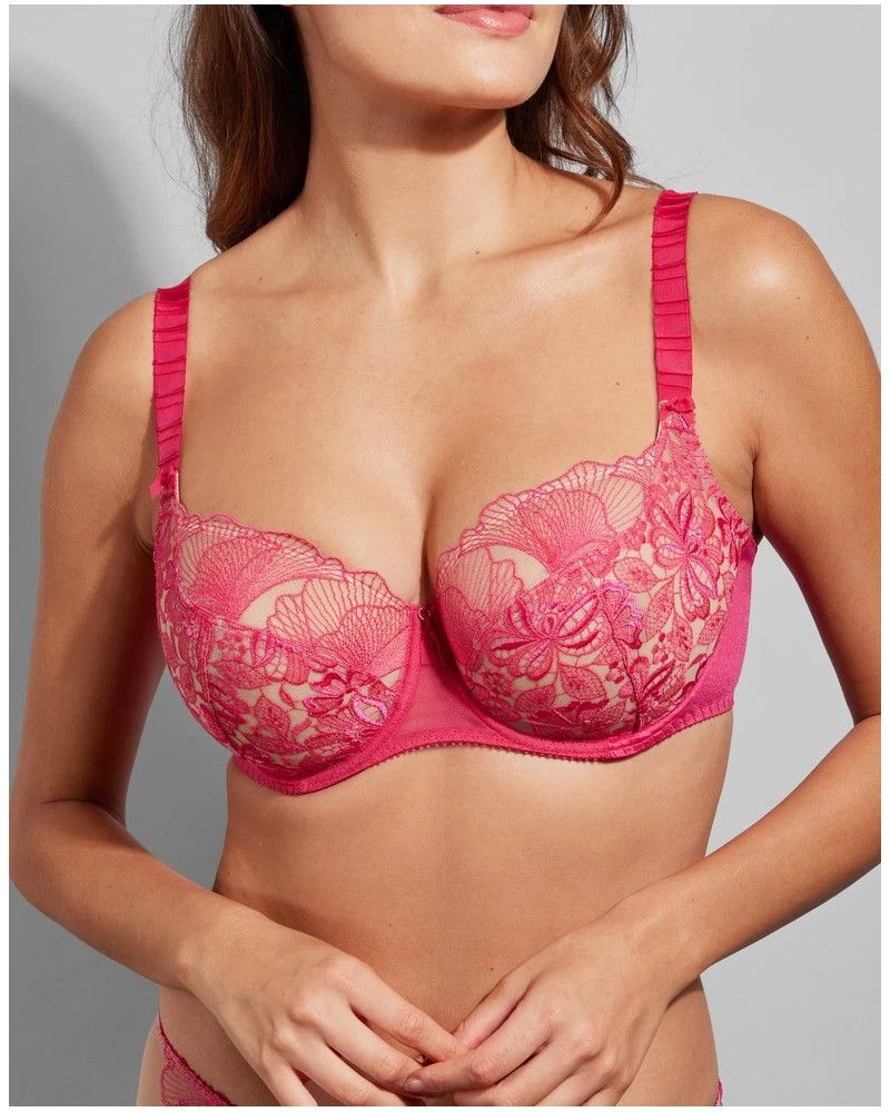 Soutien-gorge Corbeille Avec Armatures Empreinte Agathe (Camélia) 1 Soutien-gorge Corbeille Avec Armatures Empreinte Agathe (Camélia)