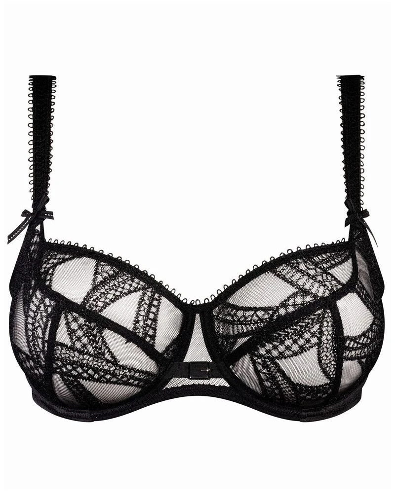 Soutien-gorge Corbeille Avec Armatures Empreinte Gustave (Noir) 2 Soutien-gorge Corbeille Avec Armatures Empreinte Gustave (Noir) – Image 2