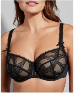 Soutien-gorge Corbeille Avec Armatures Empreinte Gustave (Noir)