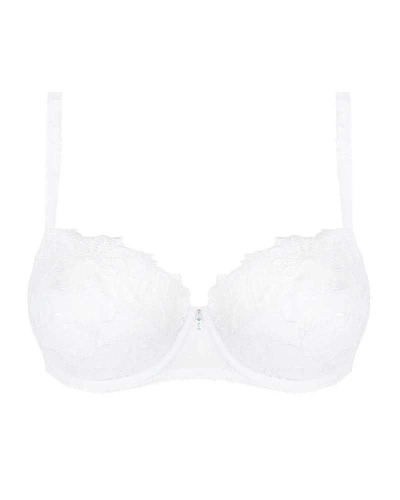 Soutien-gorge Corbeille Bien-être Lise Charmel Dressing Floral (Blanc) 1 Soutien-gorge Corbeille Bien-être Lise Charmel Dressing Floral (Blanc)