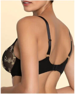 Soutien-gorge Corbeille Bien-être Lise Charmel Sublime En Or (Noir Eclat) -Sloggi Soldes Boutique soutien gorge corbeille bien etre lise charmel sublime en or noir eclat 3