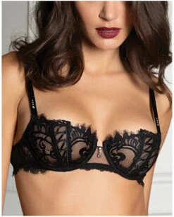 Soutien-gorge Corbeille Couture Lise Charmel Désirs De Venise (Noir)