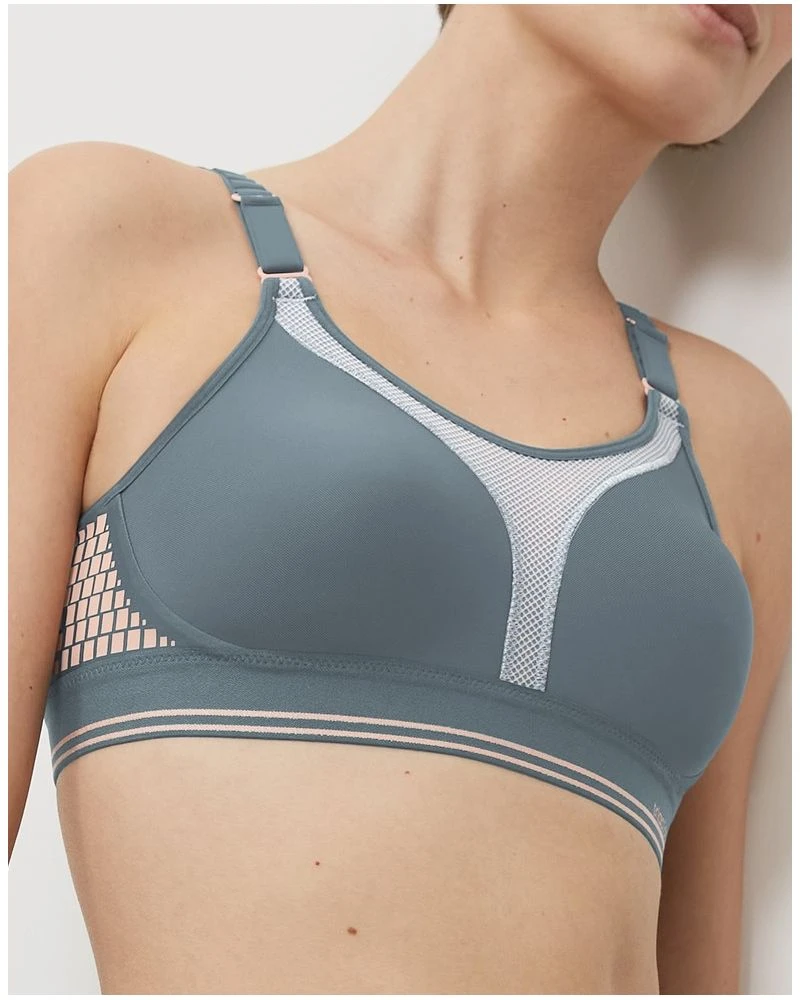 Soutien-gorge De Sport Triumph Triaction Extreme Lite (Gris) 3 Soutien-gorge De Sport Triumph Triaction Extreme Lite (Gris) – Image 3