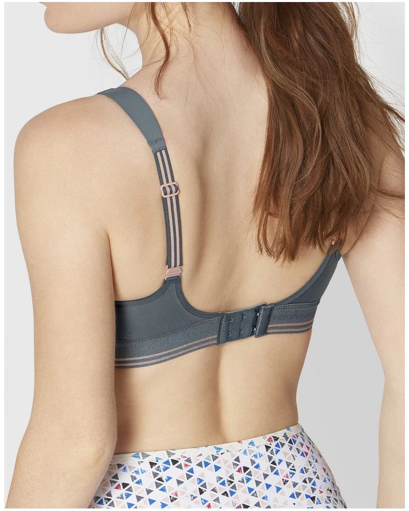 Soutien-gorge De Sport Triumph Triaction Extreme Lite (Gris) 4 Soutien-gorge De Sport Triumph Triaction Extreme Lite (Gris) – Image 4
