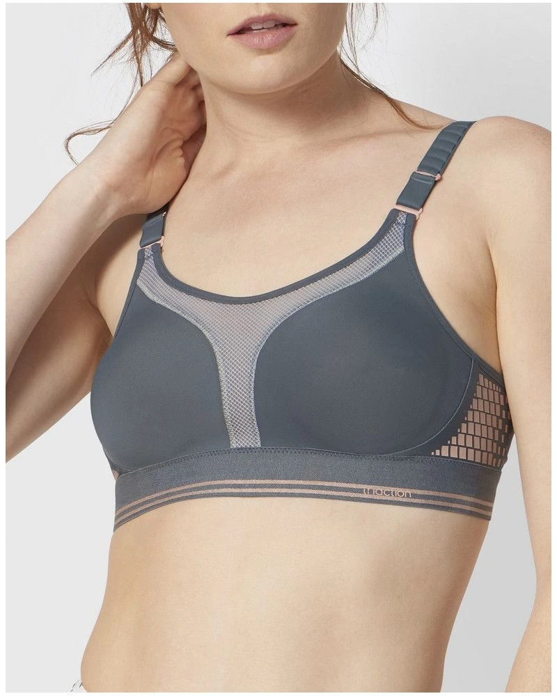 Soutien-gorge De Sport Triumph Triaction Extreme Lite (Gris) 1 Soutien-gorge De Sport Triumph Triaction Extreme Lite (Gris)