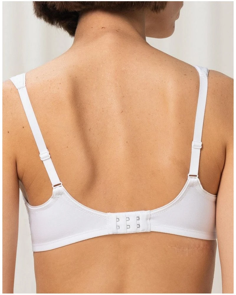Soutien-gorge Emboîtant Bien-être Triumph Modern Lace+Cotton (Blanc) 3 Soutien-gorge Emboîtant Bien-être Triumph Modern Lace+Cotton (Blanc) – Image 3