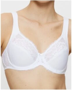 Soutien-gorge Emboîtant Bien-être Triumph Modern Lace+Cotton (Blanc) 11 Soutien-gorge Emboîtant Bien-être Triumph Modern Lace+Cotton (Blanc) -Sloggi Soldes Boutique soutien gorge emboitant bien etre triumph modern lacecotton blanc 3