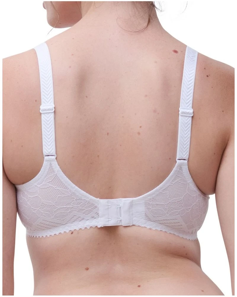 Soutien-gorge Emboitant Chantelle Origins (Blanc) 4 Soutien-gorge Emboitant Chantelle Origins (Blanc) – Image 4