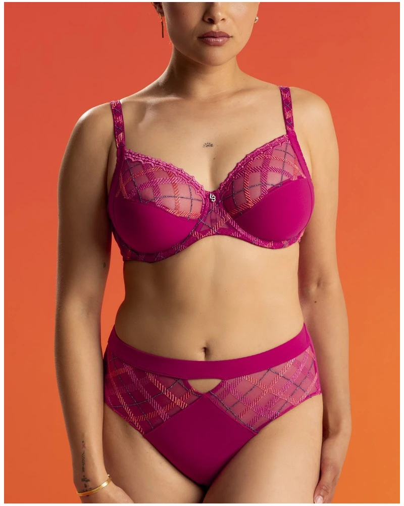 Soutien-gorge Emboîtant Louisa Bracq Albanach (Fuschia) 4 Soutien-gorge Emboîtant Louisa Bracq Albanach (Fuschia) – Image 4