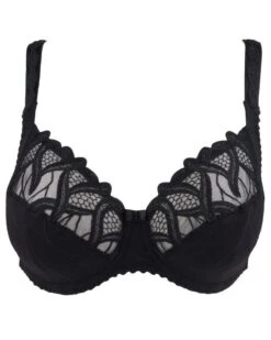 Devant -Sloggi Soldes Boutique soutien gorge emboitant louisa bracq julia noir 1