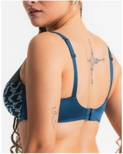 Soutien-gorge Foulard Louisa Bracq Electric Waves (Neon Botanica) -Sloggi Soldes Boutique soutien gorge foulard louisa bracq electric waves neon botanica 2