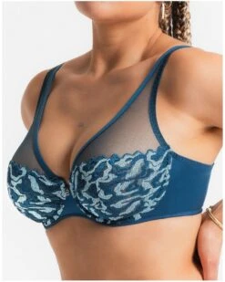 Soutien-gorge Foulard Louisa Bracq Electric Waves (Neon Botanica) -Sloggi Soldes Boutique soutien gorge foulard louisa bracq electric waves neon botanica 3