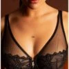 Soutien-gorge Foulard Louisa Bracq Superstar (Noir-Or)