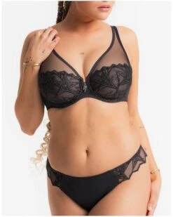 Soutien-gorge Foulard Louisa Bracq Superstar (Noir-Or) 9 Soutien-gorge Foulard Louisa Bracq Superstar (Noir-Or) -Sloggi Soldes Boutique soutien gorge foulard louisa bracq superstar noir or 4