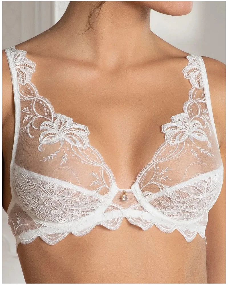 Soutien-gorge Glamour Lise Charmel Bellissime Amour (Ecru Nacre) 1 Soutien-gorge Glamour Lise Charmel Bellissime Amour (Ecru Nacre)