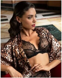 Soutien-gorge Glamour Lise Charmel Fauve Amour (Ambre Panthère) -Sloggi Soldes Boutique soutien gorge glamour lise charmel fauve amour ambre panthere 4