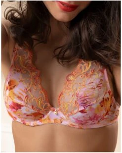 Soutien-gorge Glamour Lise Charmel Jardins De Lumière (Bouquet Lumière) -Sloggi Soldes Boutique soutien gorge glamour lise charmel jardins de lumiere bouquet lumiere 2
