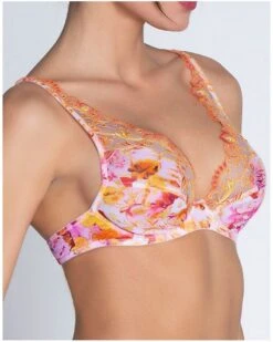 Soutien-gorge Glamour Lise Charmel Jardins De Lumière (Bouquet Lumière) -Sloggi Soldes Boutique soutien gorge glamour lise charmel jardins de lumiere bouquet lumiere 6