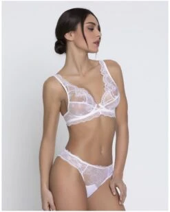 Soutien-gorge Glamour Lise Charmel Sublime En Dentelle (Blanc) -Sloggi Soldes Boutique soutien gorge glamour lise charmel sublime en dentelle blanc 7