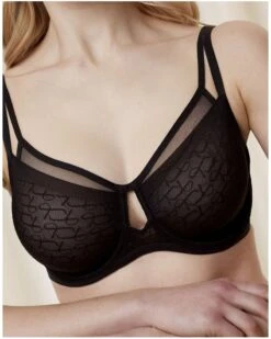 Soutien-gorge Minimiseur Moulé Triumph Signature Sheer (Noir) -Sloggi Soldes Boutique soutien gorge minimiseur moule triumph signature sheer noir 2
