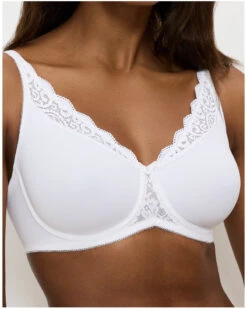 Soutien-gorge Minimiseur Triumph Amourette (Blanc) -Sloggi Soldes Boutique soutien gorge minimiseur triumph amourette blanc 4