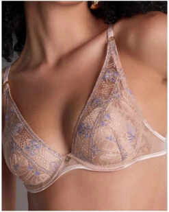 Soutien-gorge Plunge Coque Aubade Sound Of Heart (Lavender Aura)