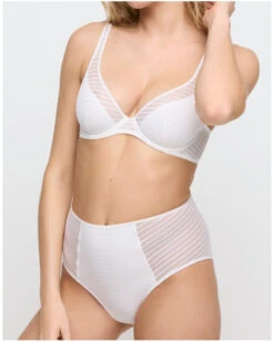 Soutien-gorge Plunge Demi Mousse Marie Jo Basyl (Natural) -Sloggi Soldes Boutique soutien gorge plunge demi mousse marie jo basyl natural 3